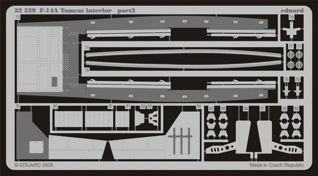 Eduard 32529 F-14A interior 1/32 Tamiya – image 4