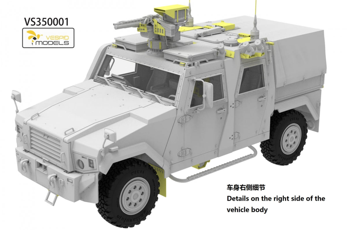 Vespid Models VS350001 German Utility Vehicle 2011 Production Eagle IV 1/35 – Bild 4