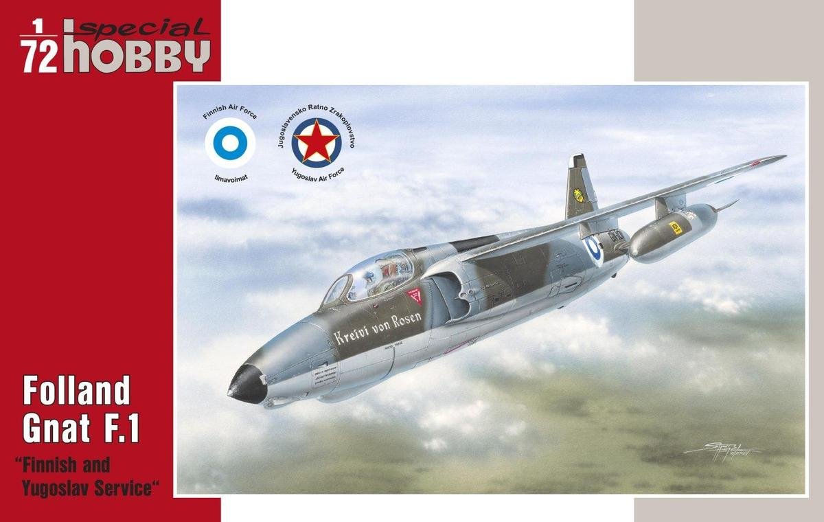 Special Hobby 72137 Folland Gnat F. Mk. I Finnish and Yugoslav Se 1/72