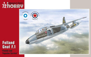 Special Hobby 72137 Folland Gnat F. Mk. I Finnish and Yugoslav Se 1/72