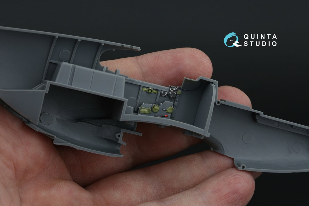 Quinta Studio QD48481 P-51B/C (Early) 3D-Printed colored Interior on decal paper (Tamiya) 1/48 – obrázek 9