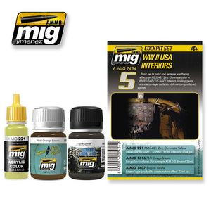 Munitions de Mig Jimenez 7434 WW II USA INTERIORS