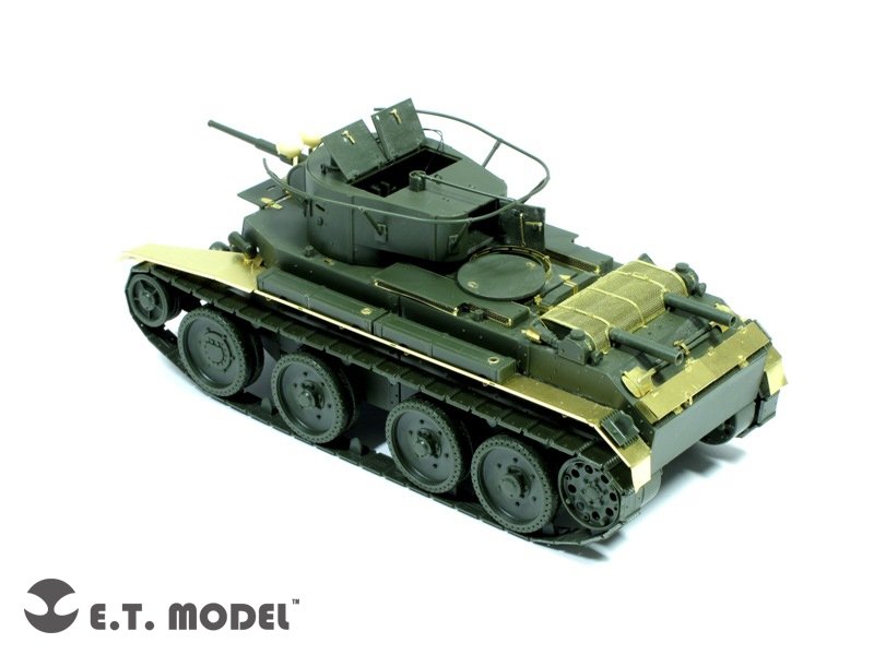 Kit de base ET Model S35-007 BT-7 soviétique de la Seconde Guerre mondiale (Mod. 1935) pour maquette TAMIYA 35309 au 1/35 – image 4