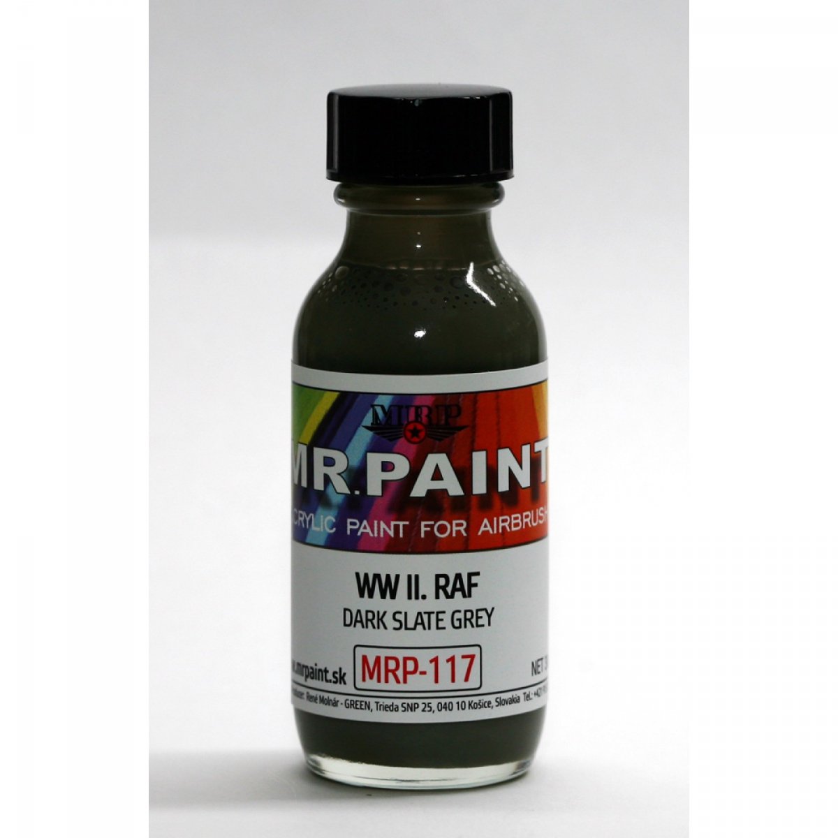 MR. Paint MRP-117 DARK SLATE GREY WWII RAF 30ml – zdjęcie 2