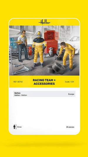 Heller 82750 Racing Team and Accessories 1/24 – obrázek 5