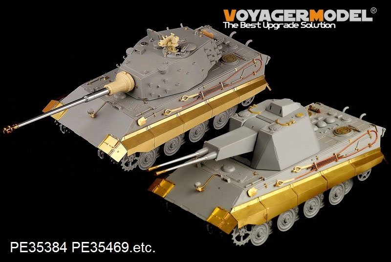 Voyager Model PE35469 WWII German E-75 FlaKpanzer for TRUMPETER 01539 1/35 – Bild 11