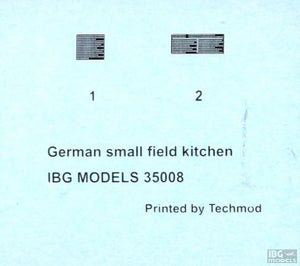 IBG 35008 German small field kitchen Hf.14 1/35 – obrázek 3