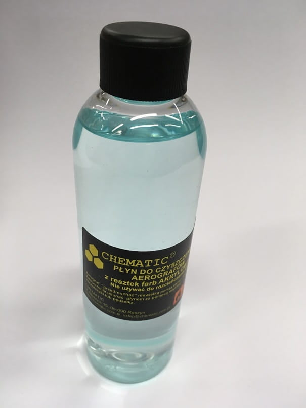 Chematic 004 Airbrush Cleaning Fluid for Acrylic Paints 200 ml