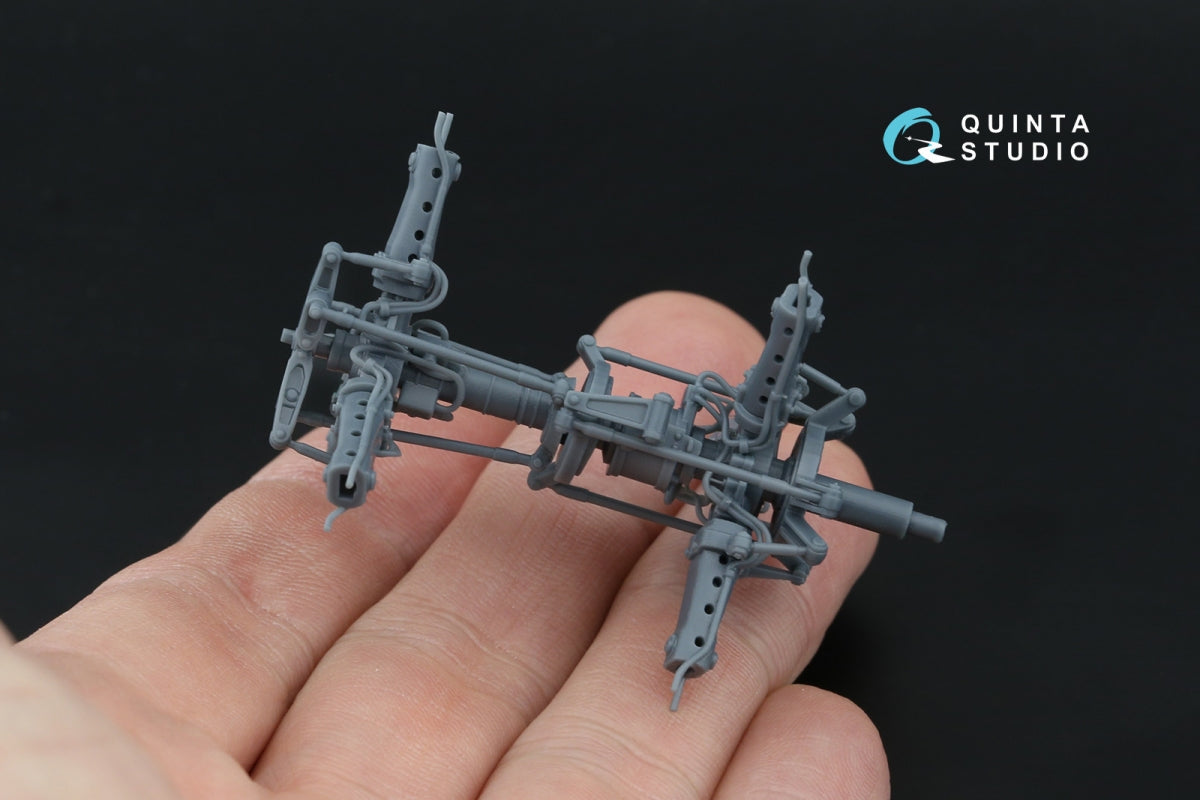 Quinta Studio QT48026 Ka-52 Rotor Hub (Zvezda) 1/48 – image 6