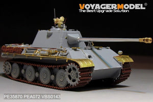 Voyager Model PE35870 WWII German Panther II Prototype Design Plan basic for AMUSING HOBBY 1/35 – image 8