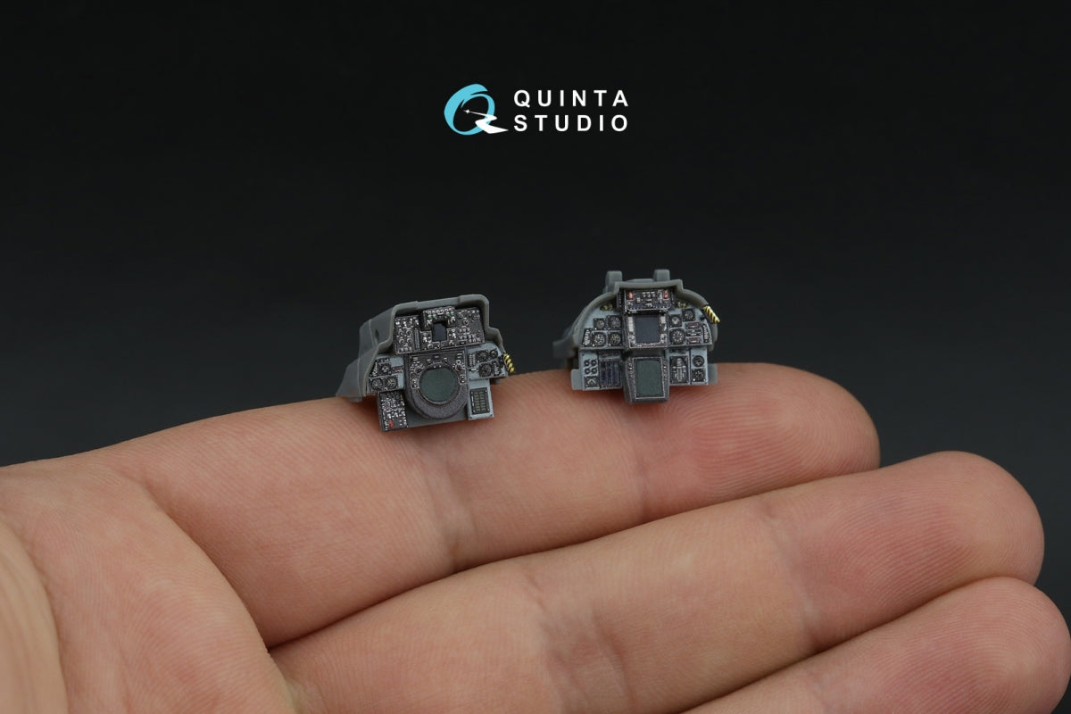 Quinta Studio QD48592 F-14A Tomcat 3D-Printed &amp; coloured Interior on decal paper (GWH) 1/48
