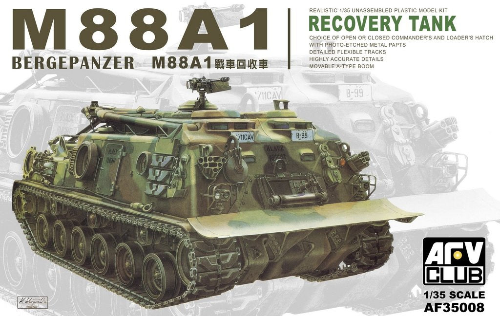 AFV Club 35008 M88A1 ​​Char de dépannage Bergpanzer (1/35)