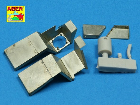 Aber 35204 Armored personnel carrier Sd.Kfz. 251/1 Ausf. D - vol. 2 - additional set - fenders (1/35) – obrázek 5