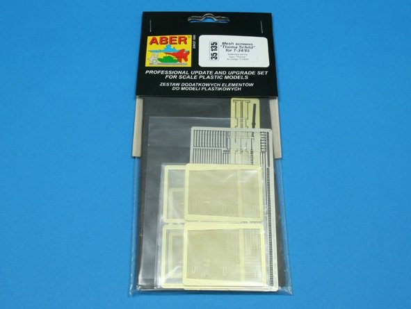 Aber 35135 Thoma mesh screens for T-34/85 tank (1/35) – image 3