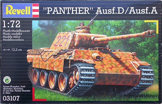 Revell 03107 Panzer V Panther Ausf. D and A