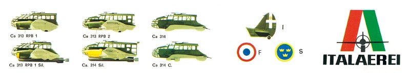 Italeri 0106 Caproni Ca. 313/314 Vintage Special Anniversary Edition 1/72 – image 7