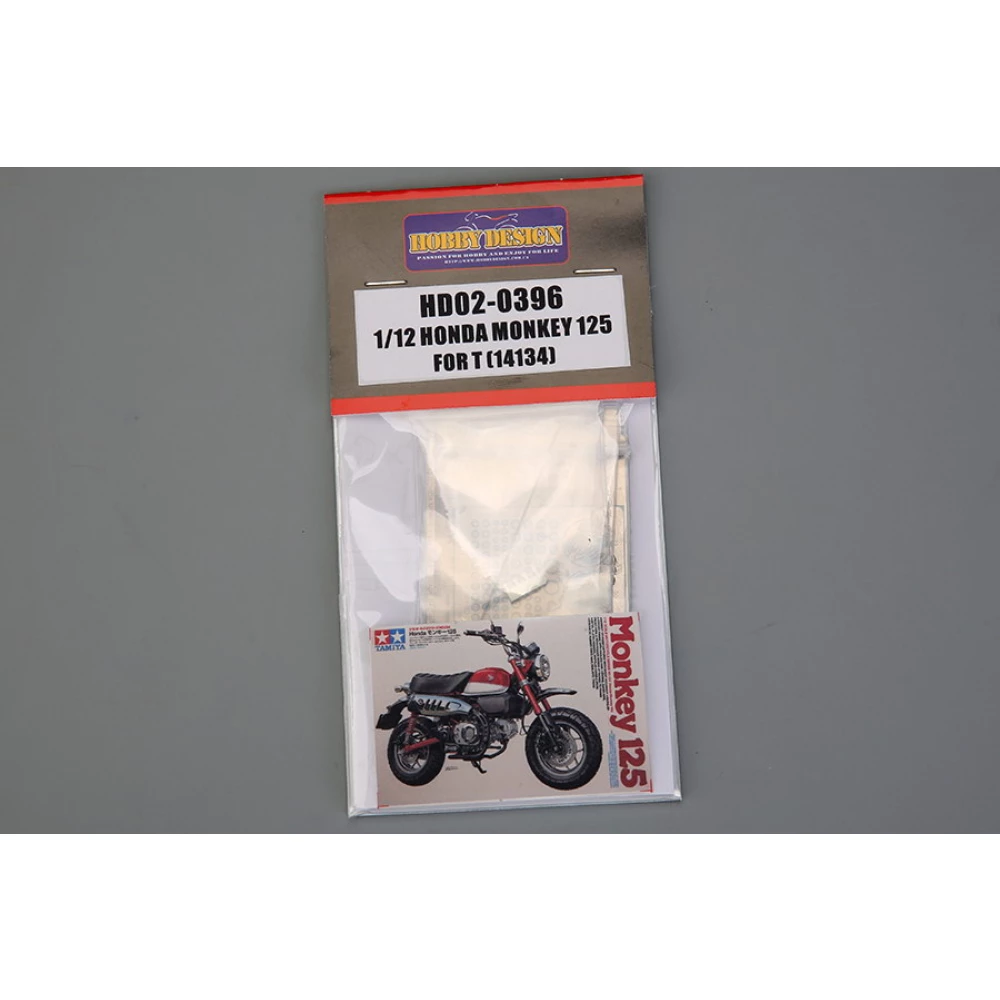 Hobby Design HD02-0396 Honda Monkey 125 Detail Set ( for Tamiya kit 14134 ) 1/12