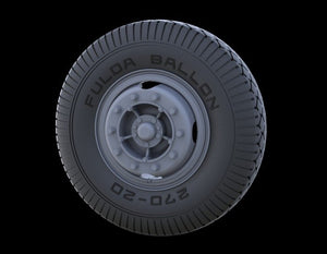 Panzer Art RE35-246 Road wheels for Bussing-Nag 4500 (early pattern) 1/35 – image 3