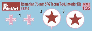 MiniArt 35240 ROMANIAN 76-mm SPG TACAM T-60 INTERIOR KIT 1/35 – image 12
