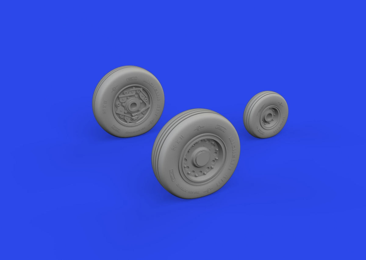 Eduard 6481019 A-10C wheels GREAT WALL HOBBY 1/48 – obrázek 2