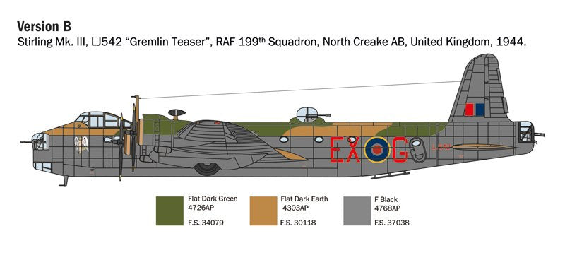 Italeri 1462 Stirling Mk. III 1/72 – Bild 7