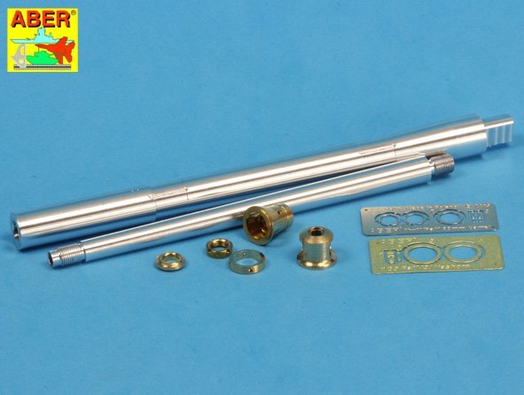 Aber 35L-128 Barrel for German A/T Self Propeled Gun Nashorn with 8.8cm Pak 43/1 L/71 (1/35)
