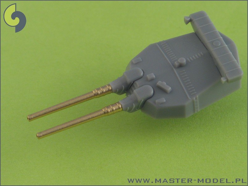 Master SM-700-009 IJN 36cm/45 (14in) Vickers and 41st Year Types barrels (8pcs) - Kongo, Fuso and Ise classes – Bild 2