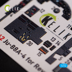 KELIK K72062 Junkers JU 88 A-4 interior 3D decals for Revell kit 1/72 – image 5