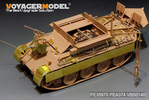 Voyager Model PE35970 WWII German Bergepanther Ausf.A (Late type,Panther G tool holders) Basic For MENG SS-015 1/35 – zdjęcie 7