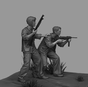 Panzer Art FI35-207 USMC tanker close combat set 1/35 – image 3
