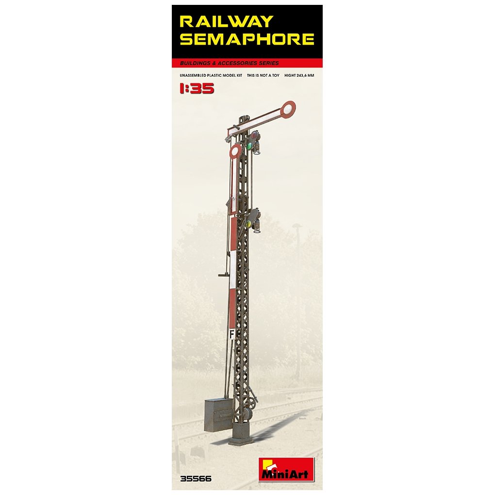 MiniArt 35566 SEMAPHORE FERROVIAIRE 1/35