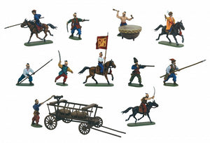 Zvezda 8064 Zaporozhian Cossacks XVI-XVIII AD 1/72 – Bild 3