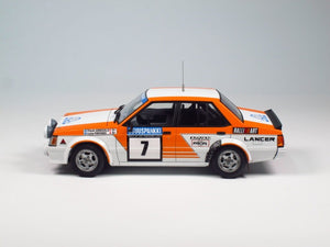 NuNu PN24018 MITSUBISHI LANCER TURBO 82 RALY 1000 LAKES 1/24 – image 6
