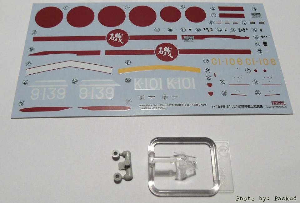 Fine Molds FB21 IJN A5M4 Type 96 Claude 1/48 – image 5