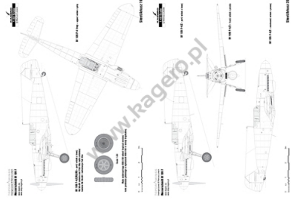 Kagero 7076 Messerschmitt Bf 109 F EN/PL – image 4