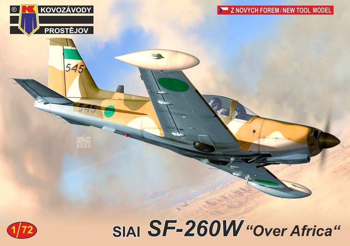 Kovozavody Prostejov KPM0210 SIAI SF-260W "Over Africa" 1/72