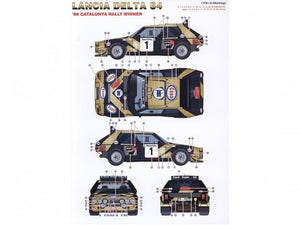 Beemax 24034 Lancia Delta S4 &amp;#39;86 Catalonia Rally Winner 1/24 – obrázek 2