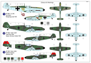 AZ Model AZ7803 Bf 109E-1 &amp;quot;Experten 1&amp;quot; 1/72 – Bild 2