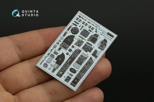 Quinta Studio QD32193 AV-8B Harrier II early 3D-Printed &amp;amp; colored Interior on decal paper (Trumpeter) 1/32 – Bild 3