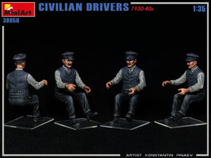 MiniArt 38050 CIVILIAN DRIVERS 1930-40s 1/35 – image 4