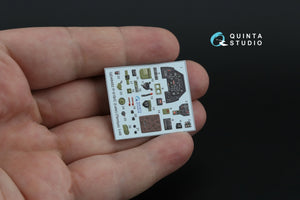 Quinta Studio QD48482 P-51B/C (Late) 3D-Printed colored Interior on decal paper (Tamiya) 1/48 – obrázek 7