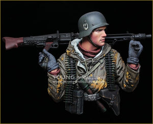 Young Miniatures YM1882 German Machine Gunner Eastern Front WWII 1/10 – image 7