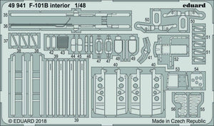 Eduard 49941 F-101B interior 1/48 KITTY HAWK – image 2