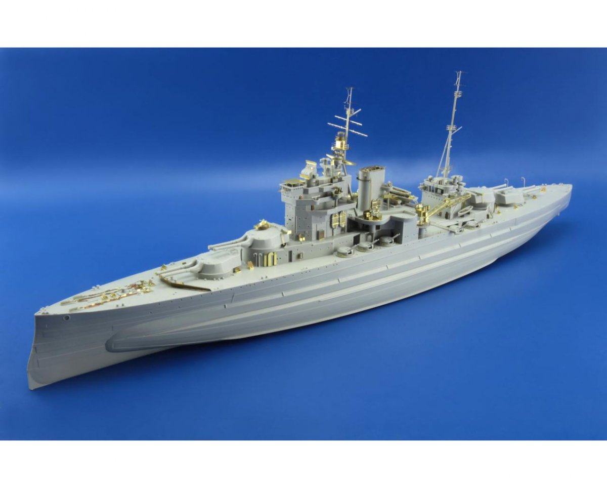 Eduard 53149 HMS Queen Elizabeth 1943 pt 5 - deck &amp;amp; main batteries TRUMPETER 1/350 – imagen 7