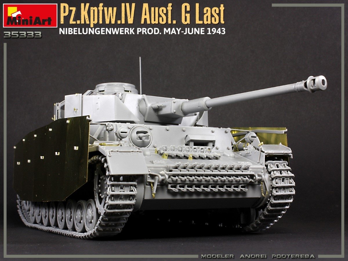 MiniArt 35333 Pz.Kpfw.IV Ausf. G Last/Ausf. H Early. NIBELUNGENWERK PRODUCED BY MAY-JUNE 1943. 2 IN 1 INTERIOR KIT 1/35 – image 6