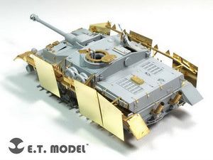 ET Model EA35-079 WWII German Schurzen for Stug.IV For DRAGON Smart Kit 1/35 – obrázek 3
