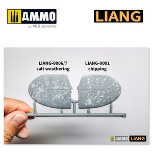 Liang 0007 Salt Weathering Effects Airbrush Stencils (Intensive) – image 3