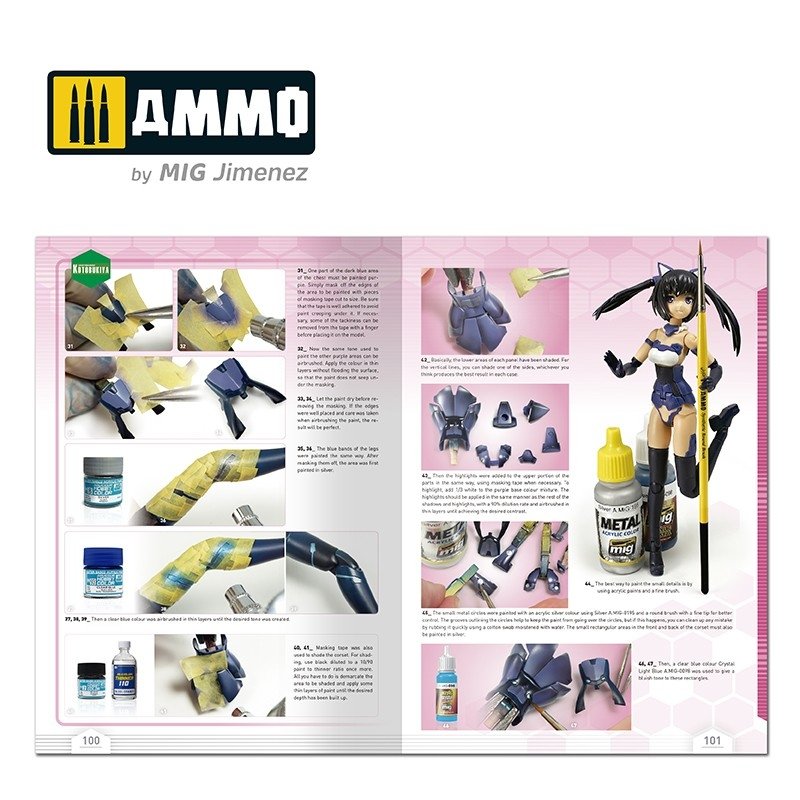 AMMO by Mig Jimenez 6113 How to KOTOBUKIYA Models (English) – Bild 7
