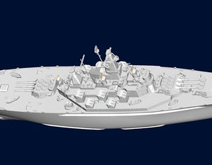 Trumpeter 05762 USS Alabama (BB-60) 1/700 – obrázek 3
