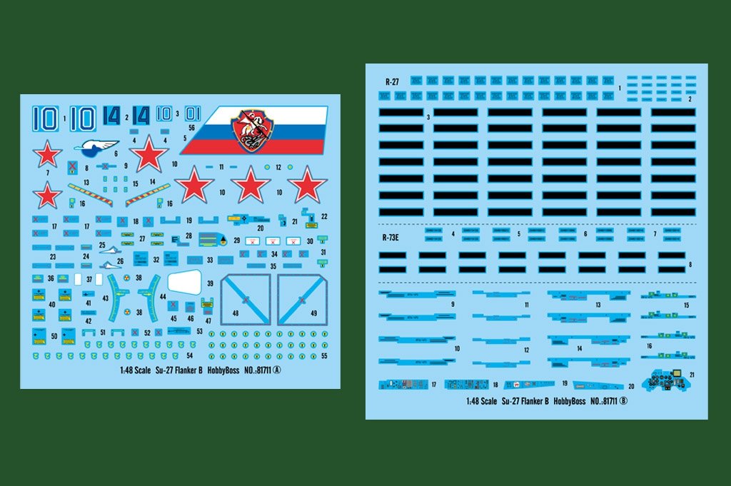 Hobby Boss 81711 Su-27 Flanker B 1/48 – image 4